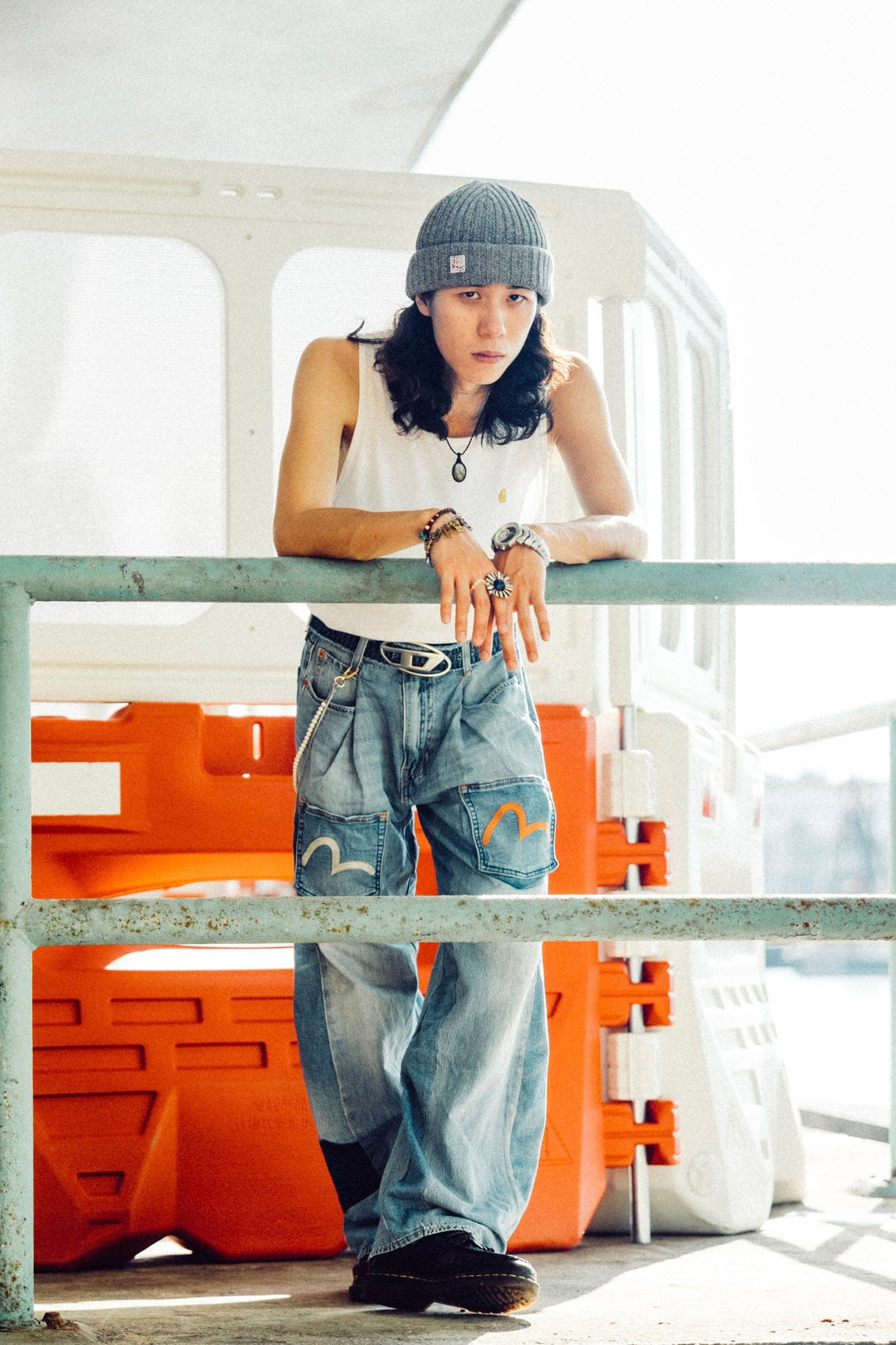 Levi’s Big E X Evisu Remade Baggy Hip-Hop Jeans