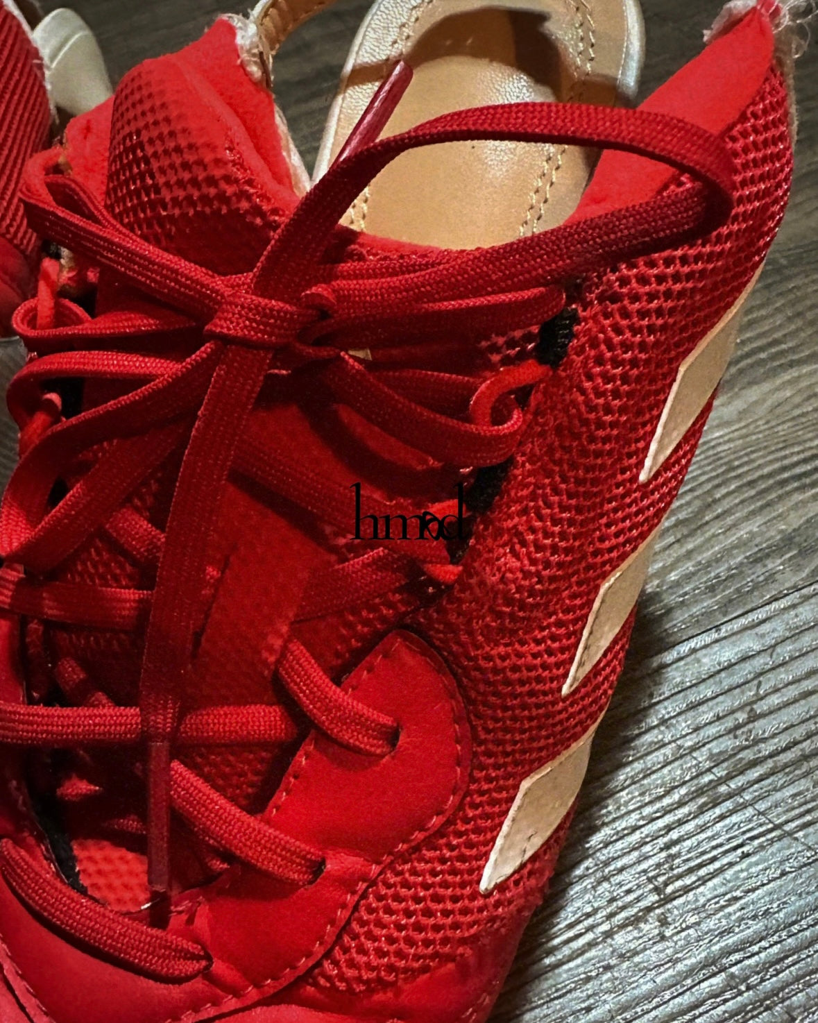 Adidas high heels(red)