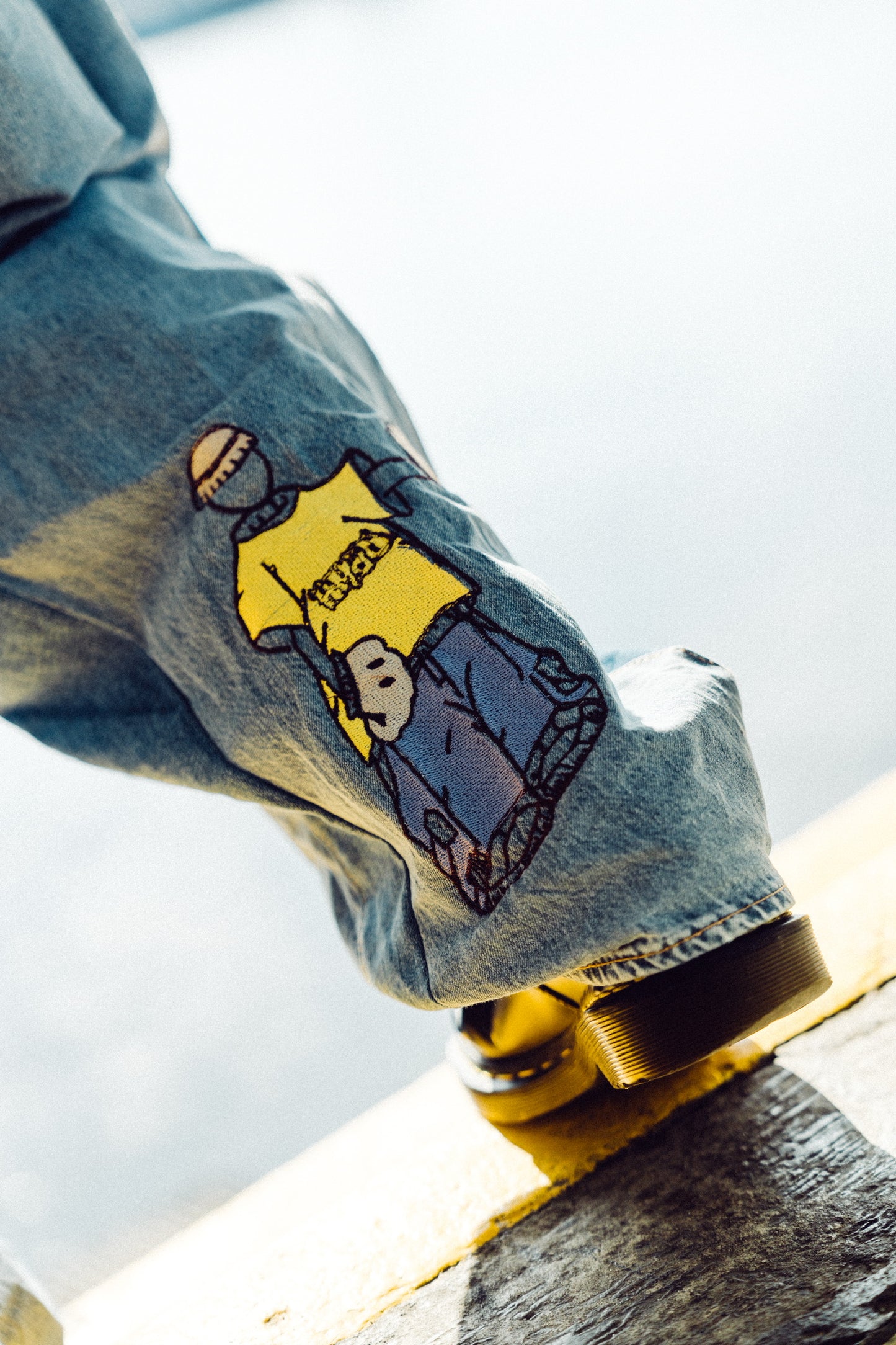 Levi’s Big E X Evisu Remade Baggy Hip-Hop Jeans