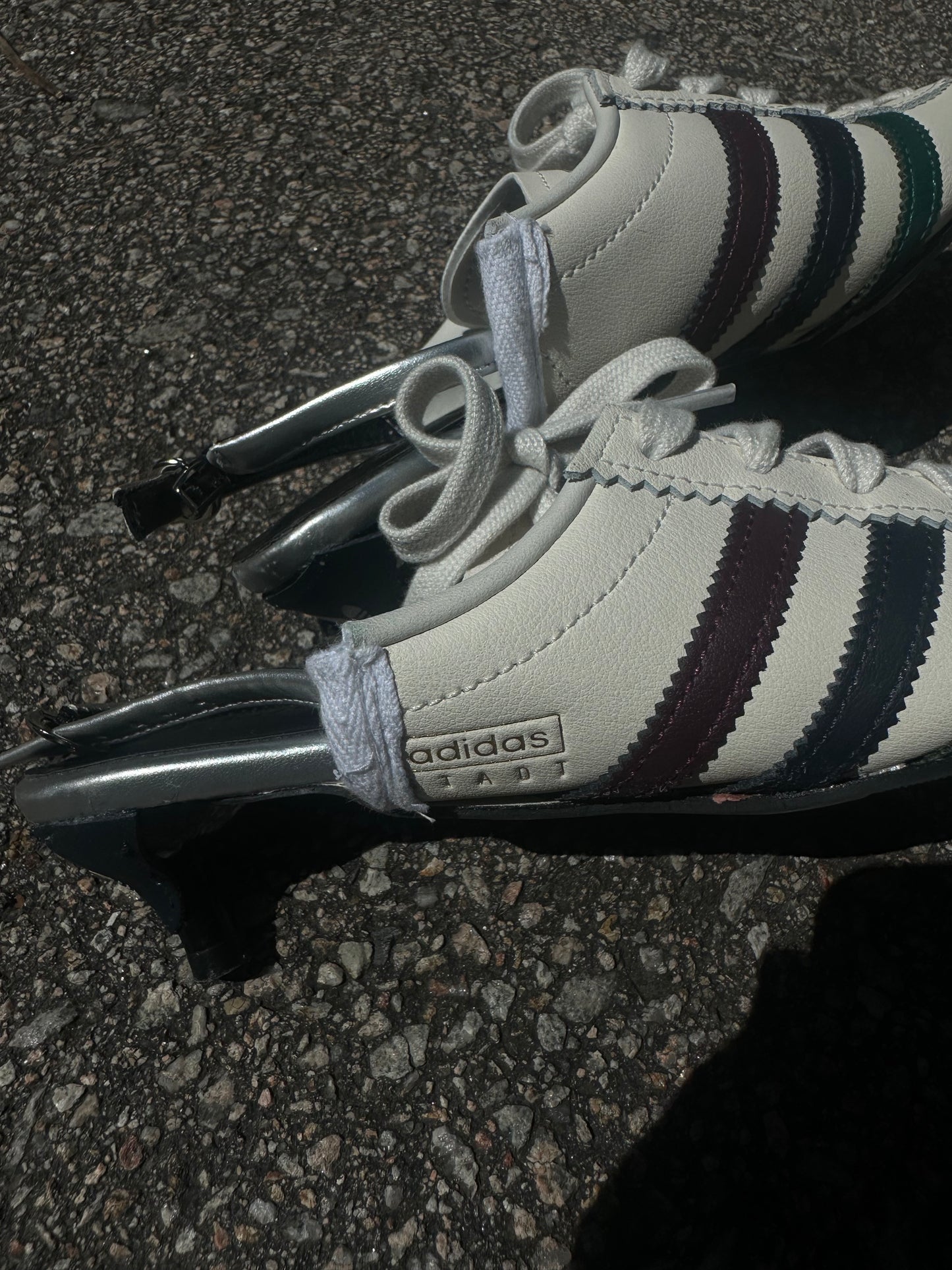 Adidas high heel (紅藍綠)