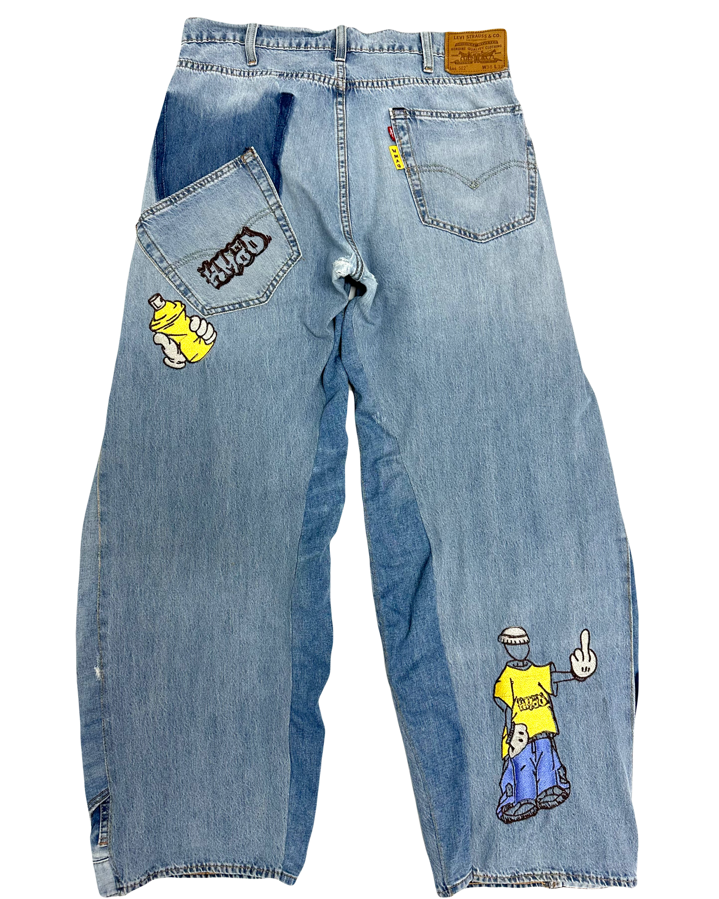 Levi’s Big E X Evisu Remade Baggy Hip-Hop Jeans