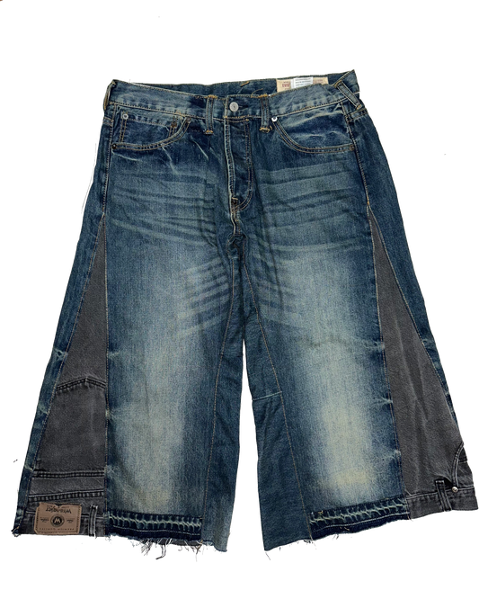 Evisu X Wrangle Jorts