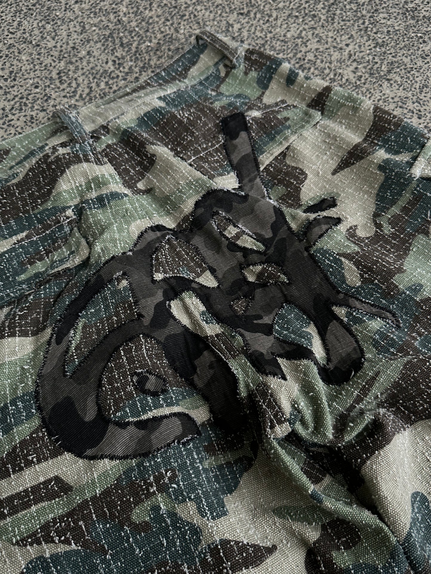 Camo jorts