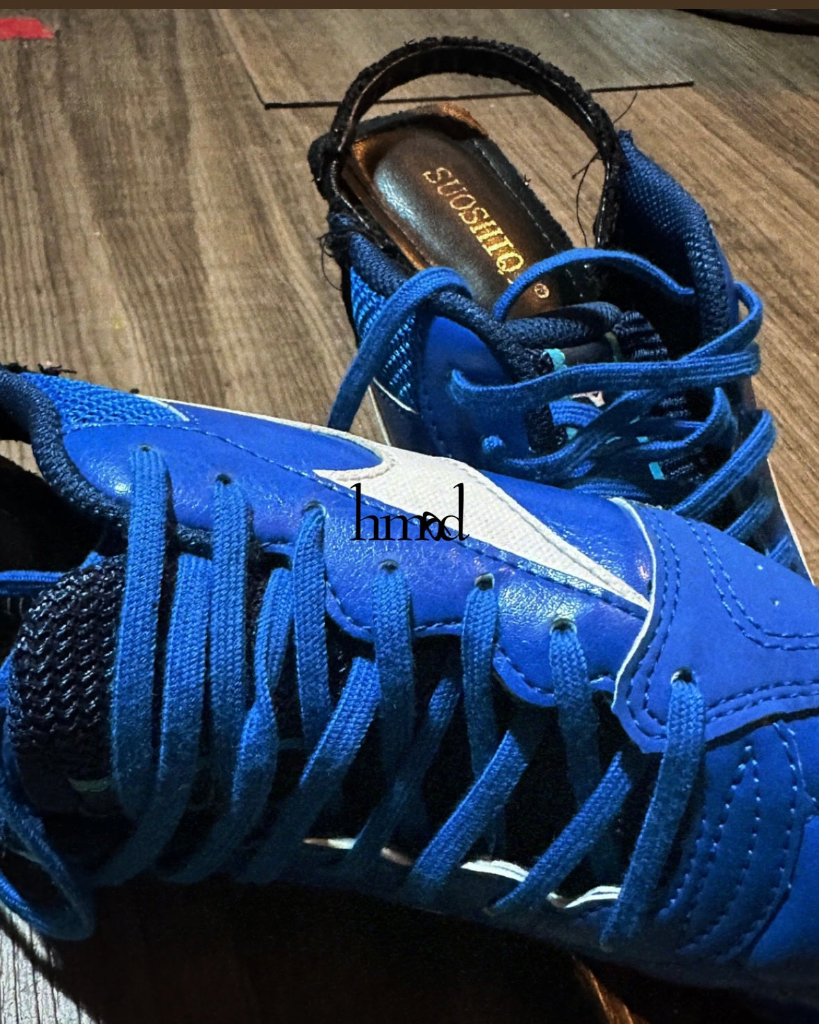 Mizuno high heels(blue)
