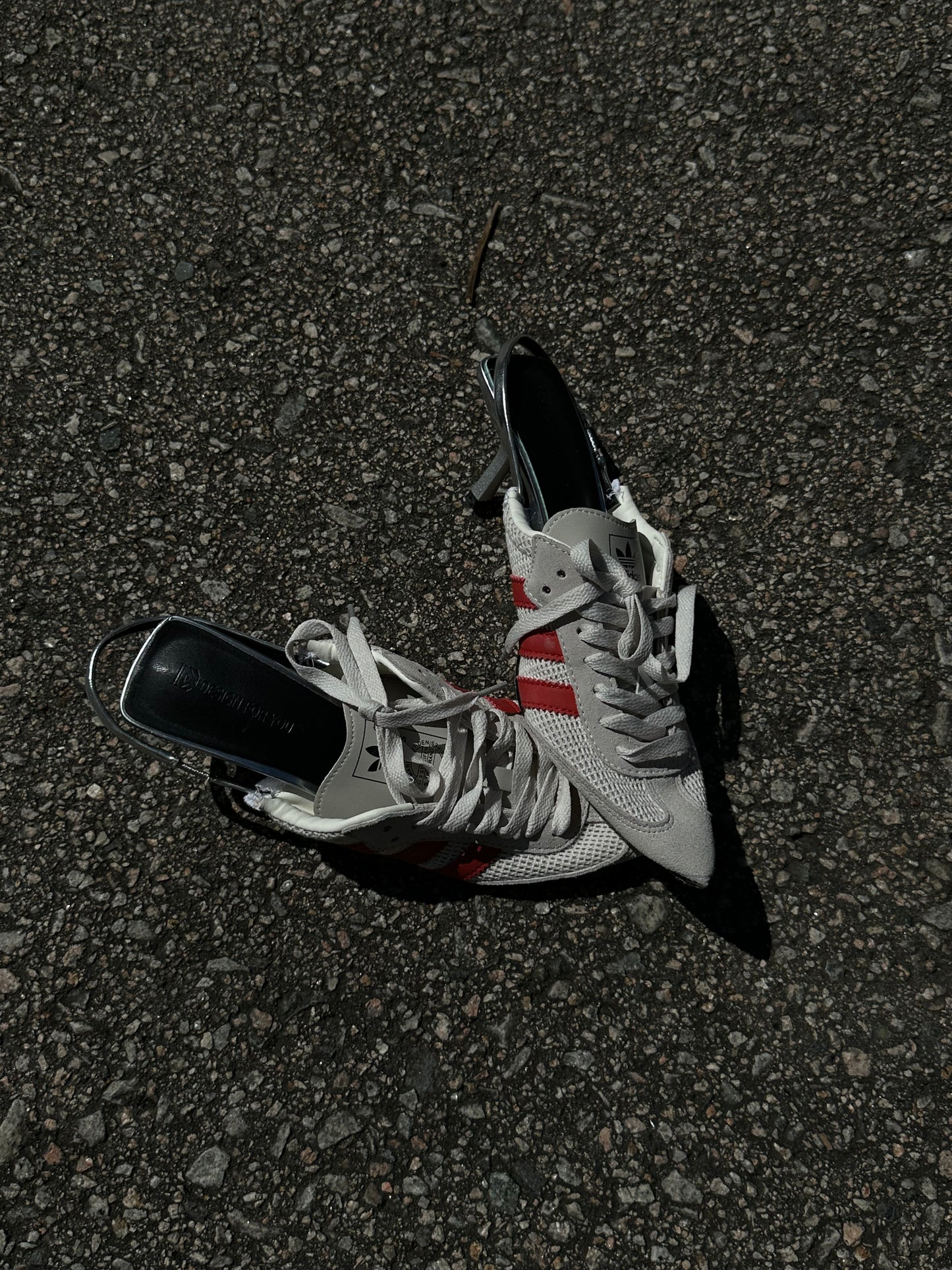 Adidas high heel (紅