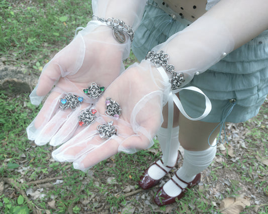 Heart Spike Ring 🤎