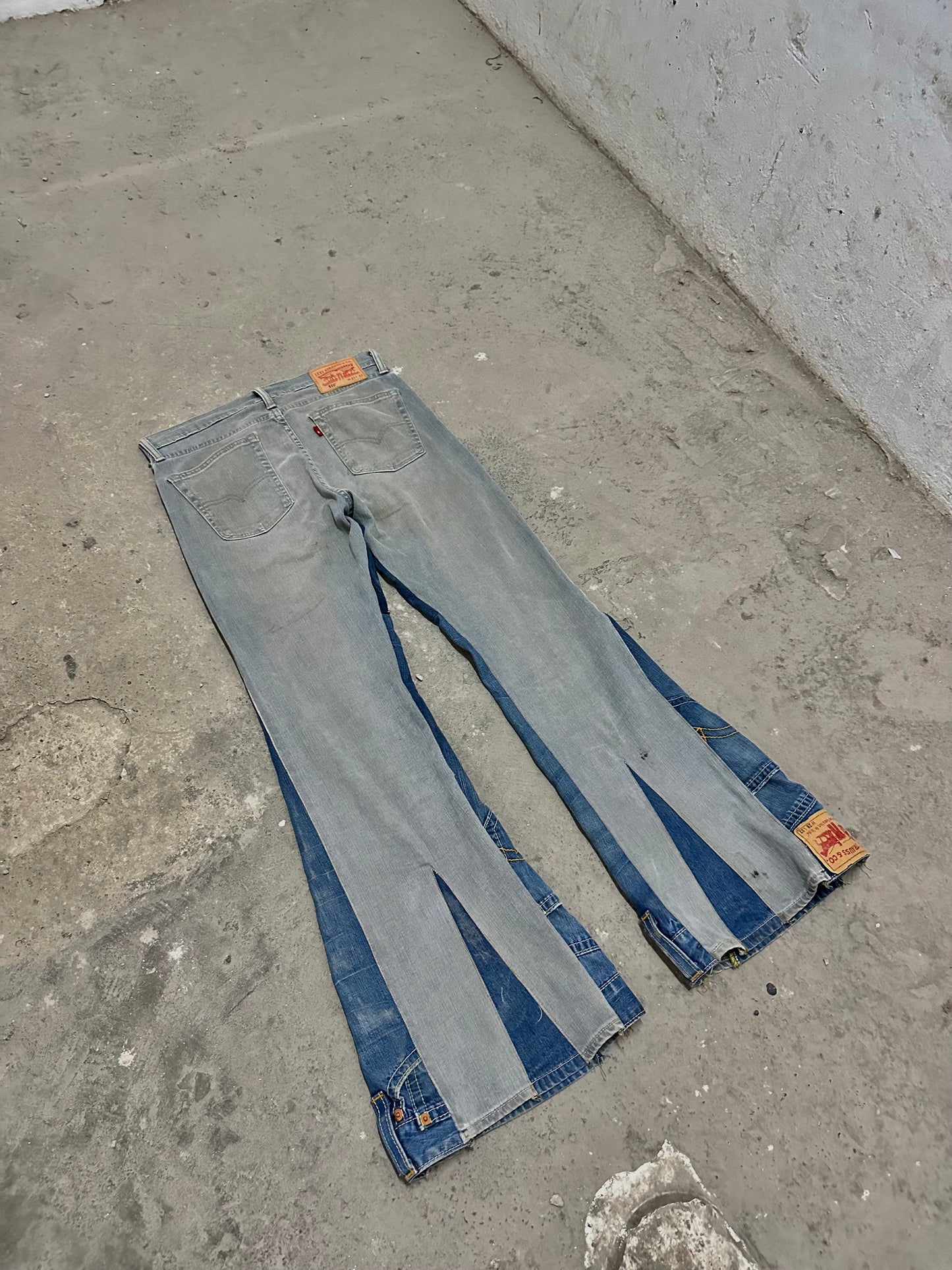 Levi’s X Levi’s Flexible upside down Flares