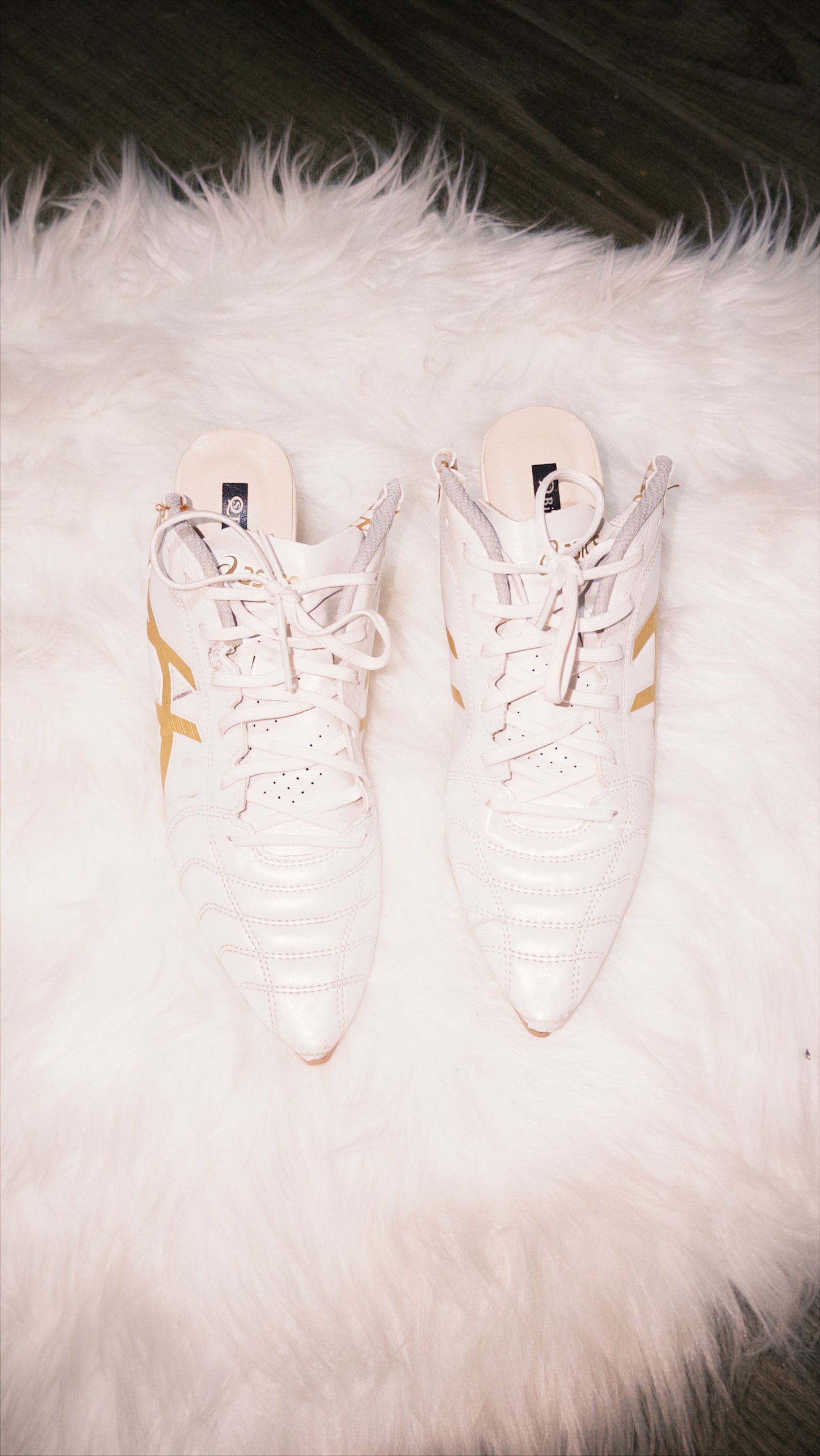 ASICS high heels (white)