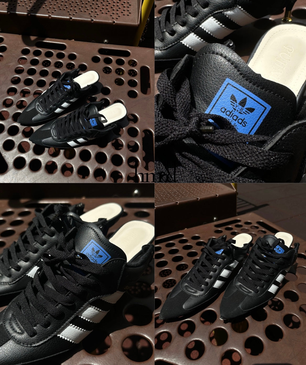 Adidas high heels (￼samba black)
