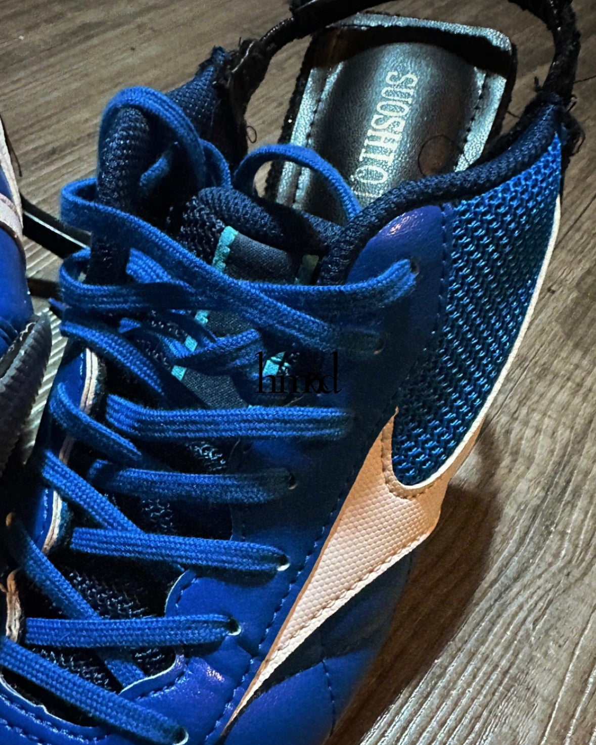 Mizuno high heels(blue)