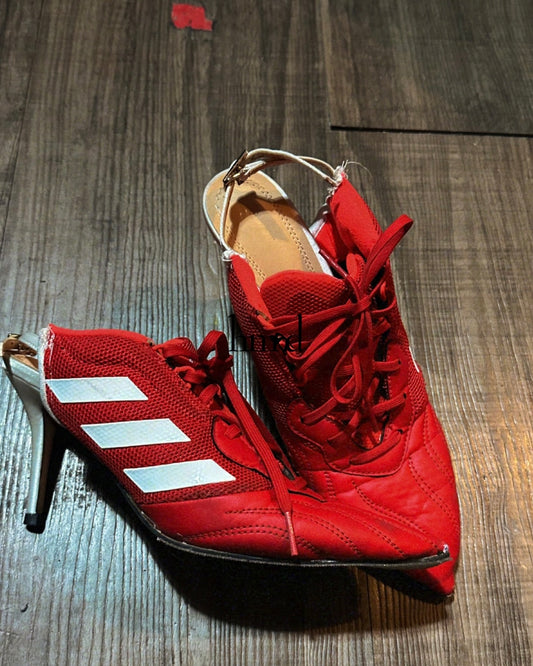 Adidas high heels(red)