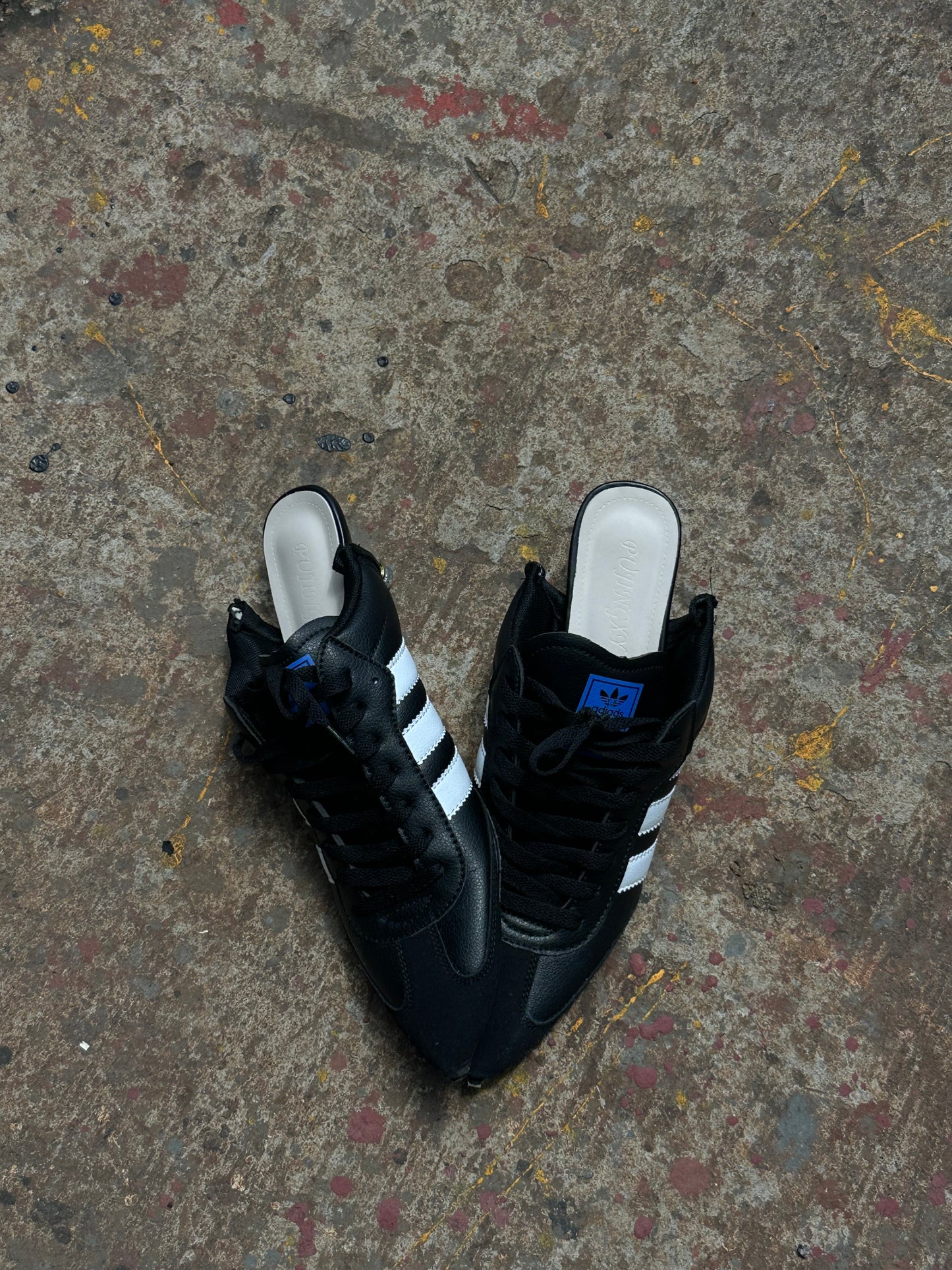 Adidas high heels (￼samba black)