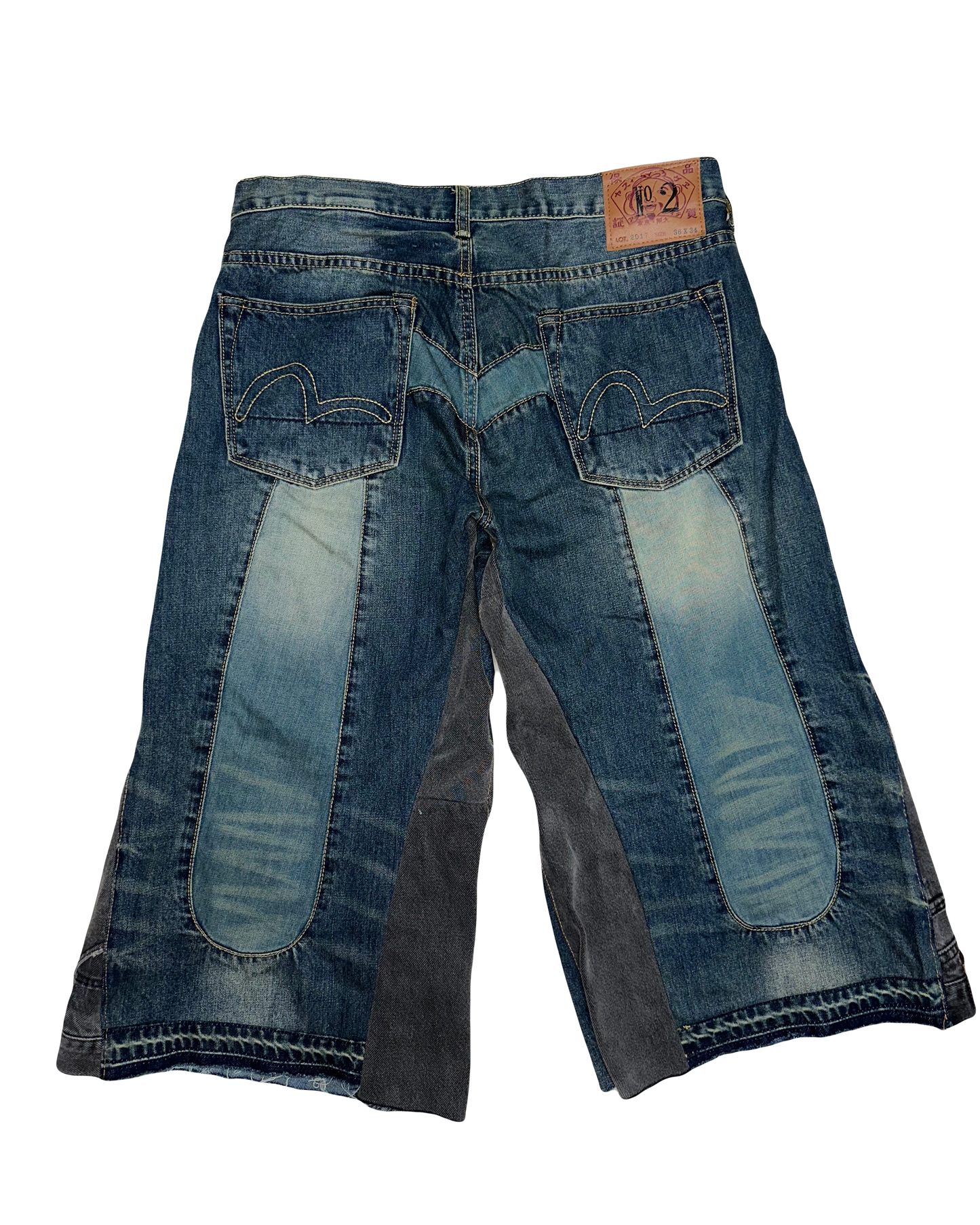 Evisu X Wrangle Jorts