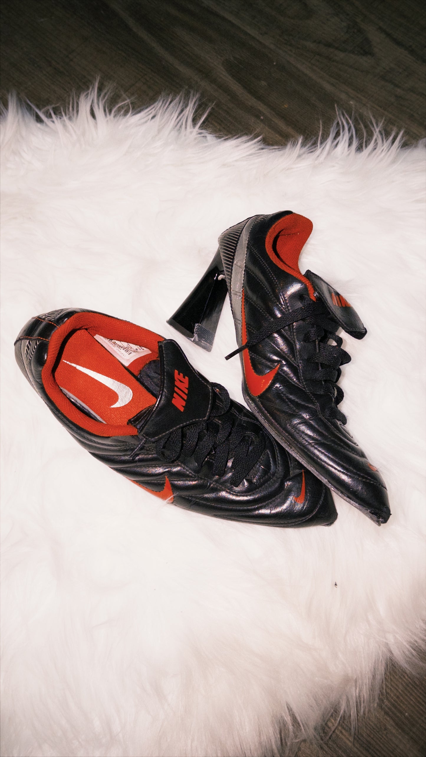 Nike high heels (black/red)