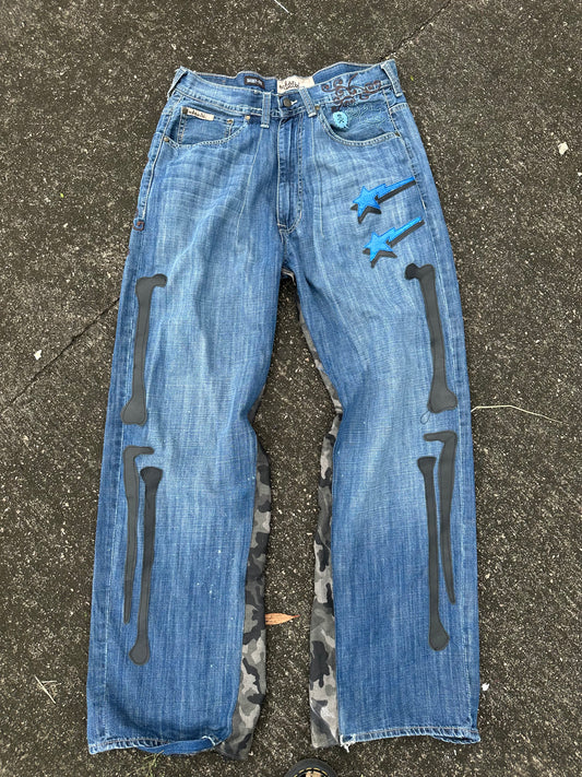 A Bathing Ape x Ecko jeans