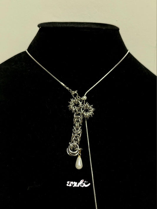 Slider JJ Necklace （pre-order)