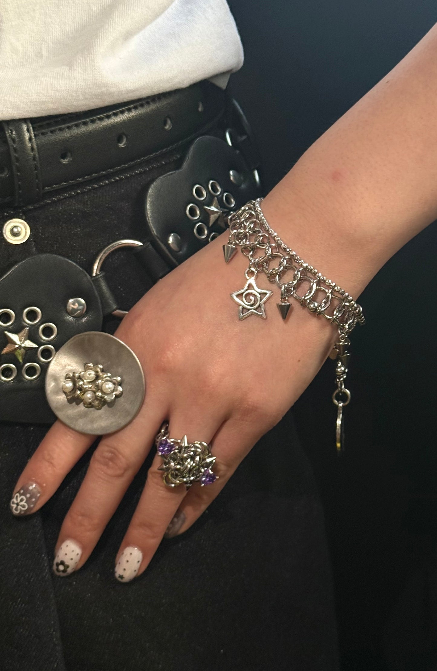 Chainmail Star Bracelet
