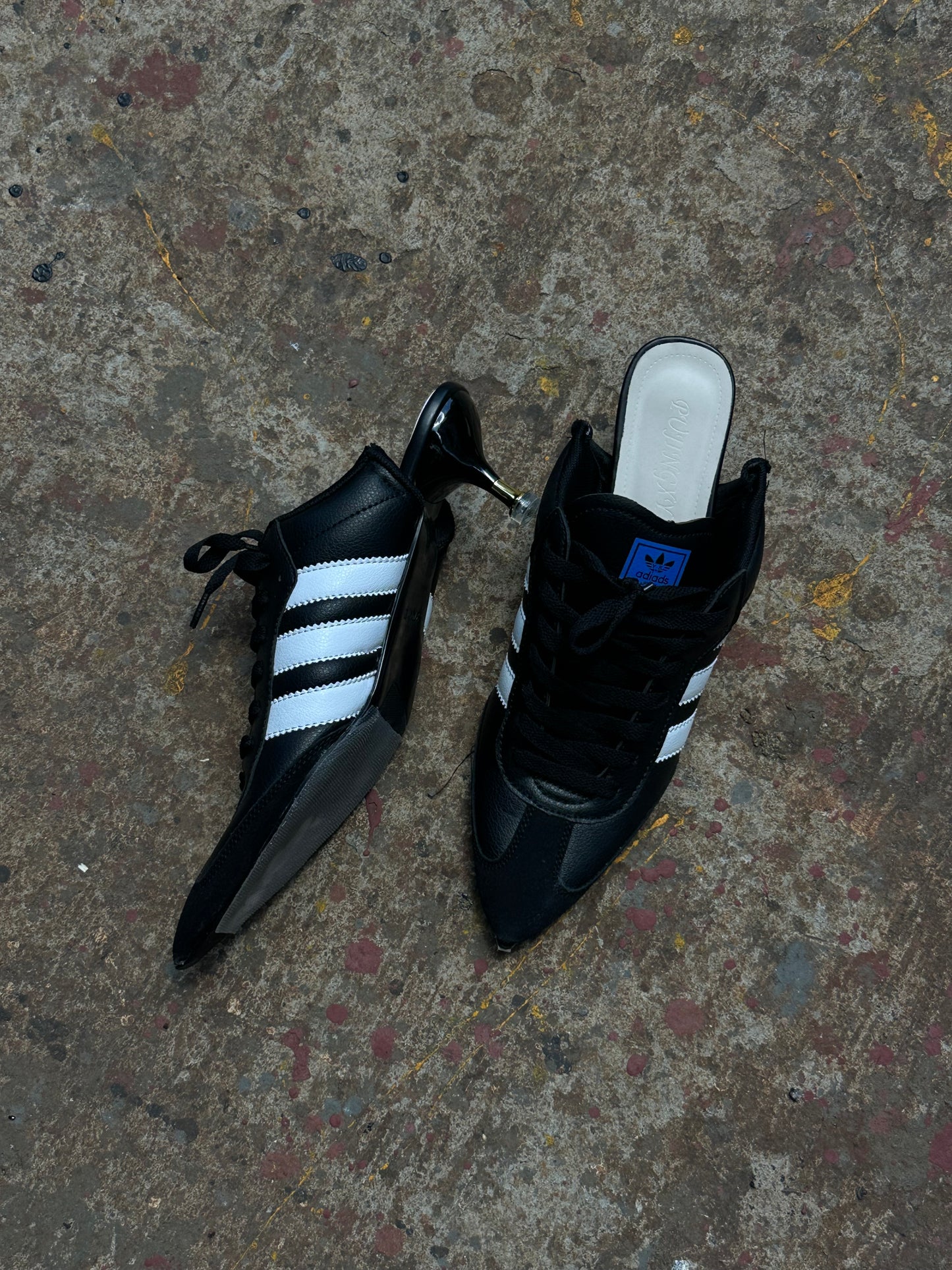 Adidas high heels (￼samba black)
