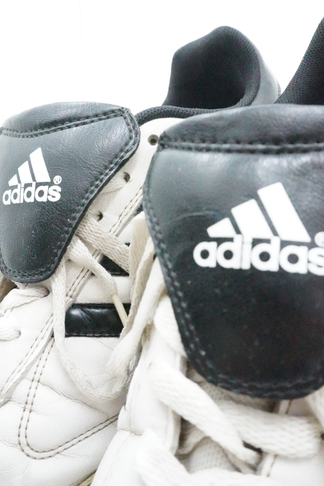 Adidas sneaker heels (white)