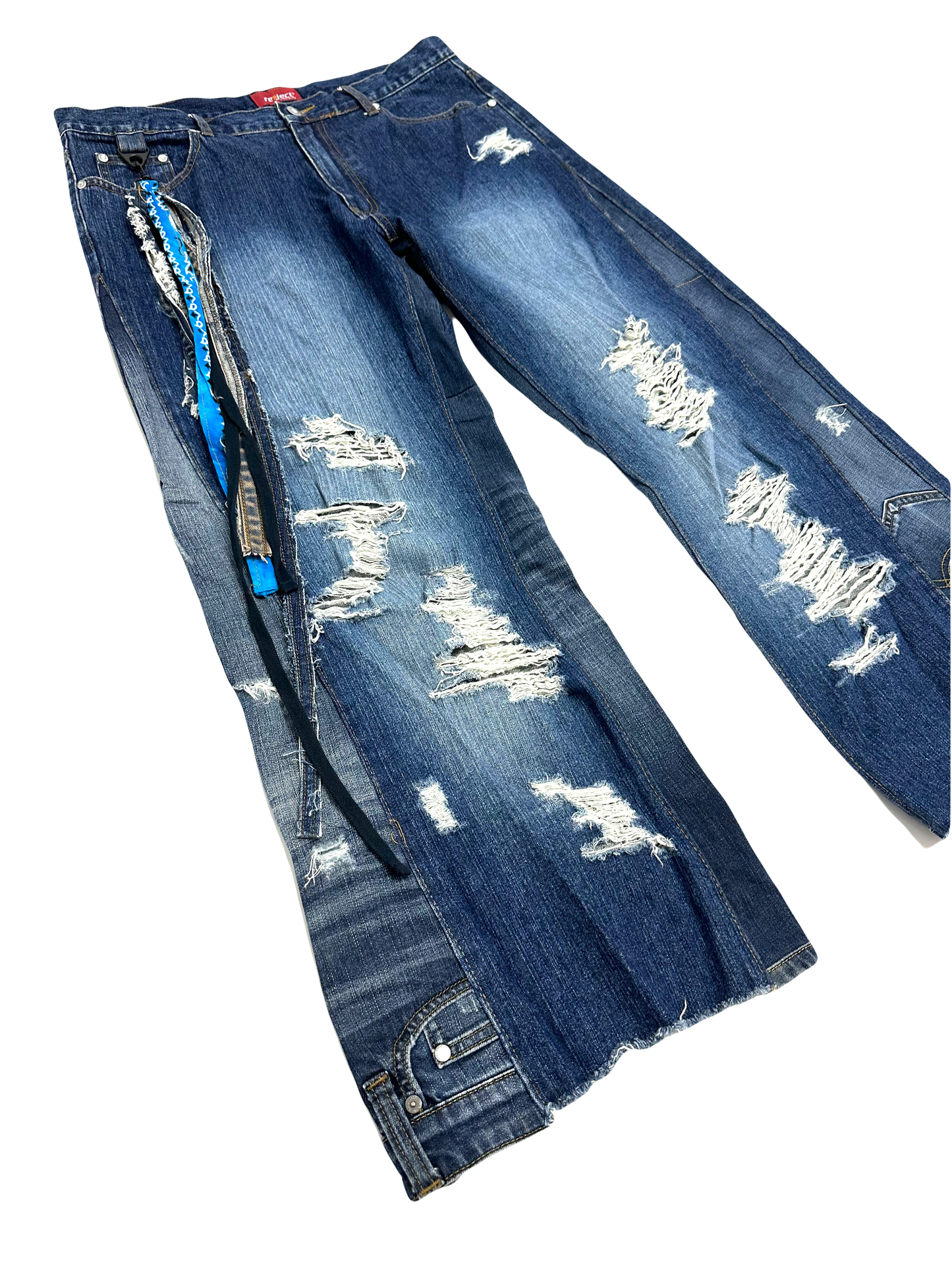 Reject X Chevignon Upsidedown Jeans (Destroy)