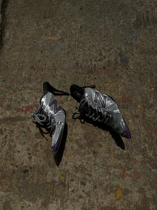 New balance high heels (￼silver)