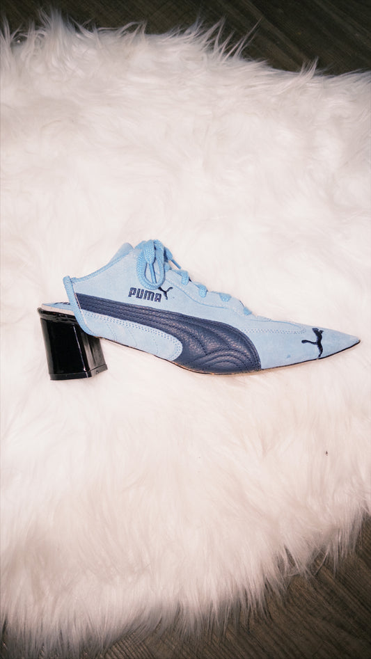 Puma high heels(blue