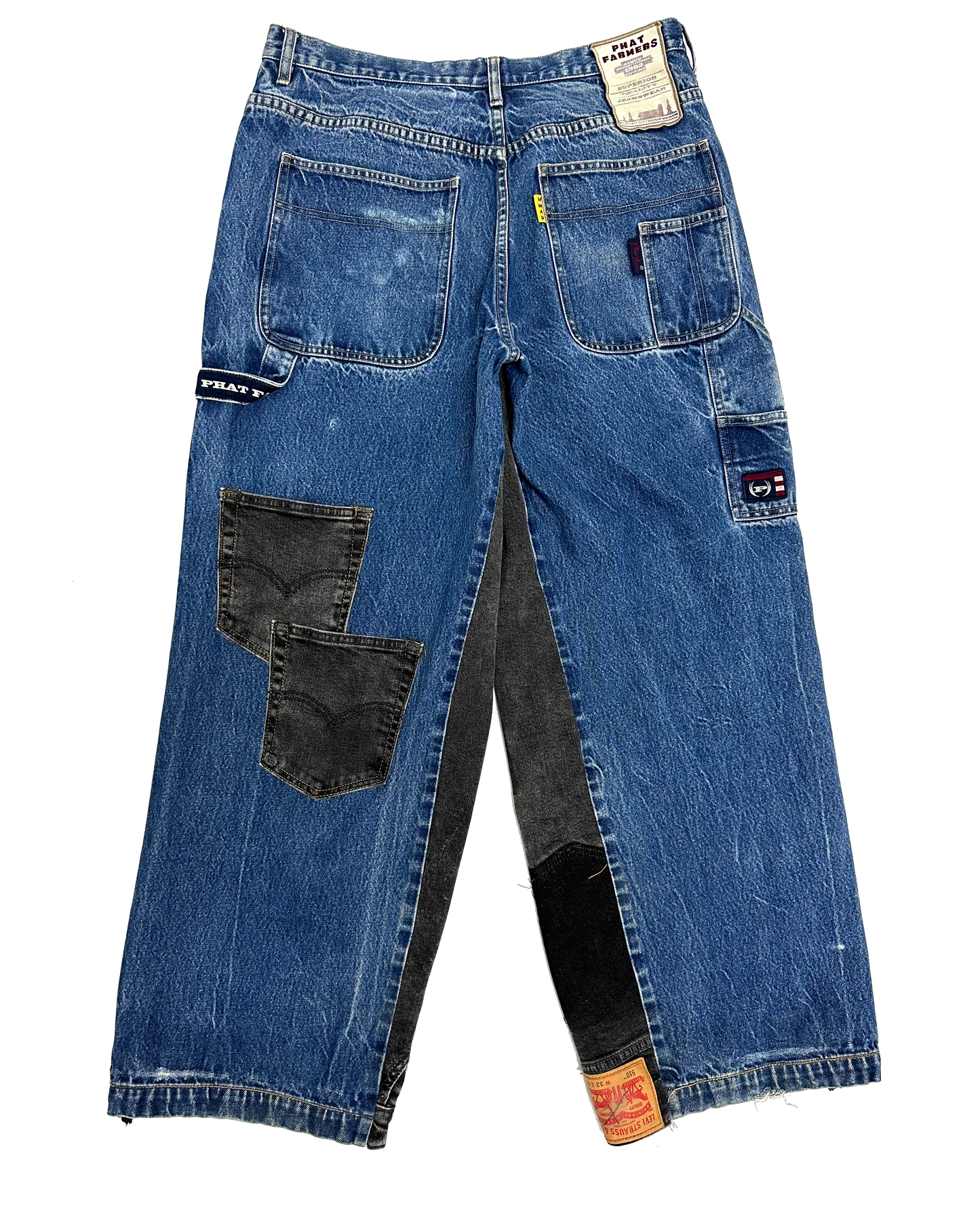 Phat Farmers X Levi’s Remade (JNCO style) Hip-Hop Jeans