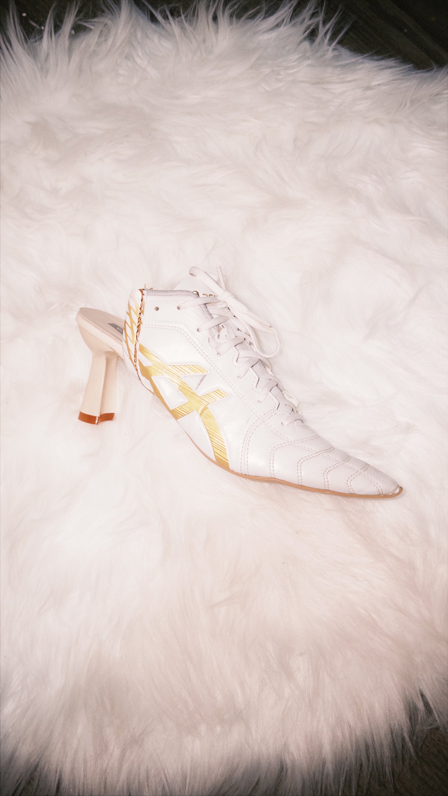 ASICS high heels (white)