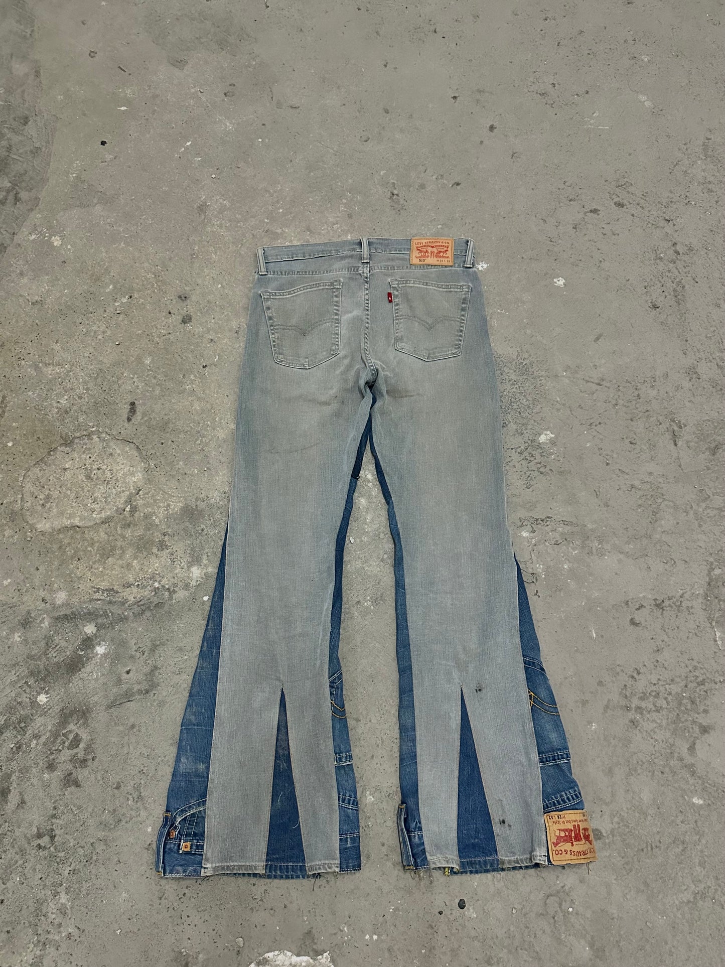 Levi’s X Levi’s Flexible upside down Flares