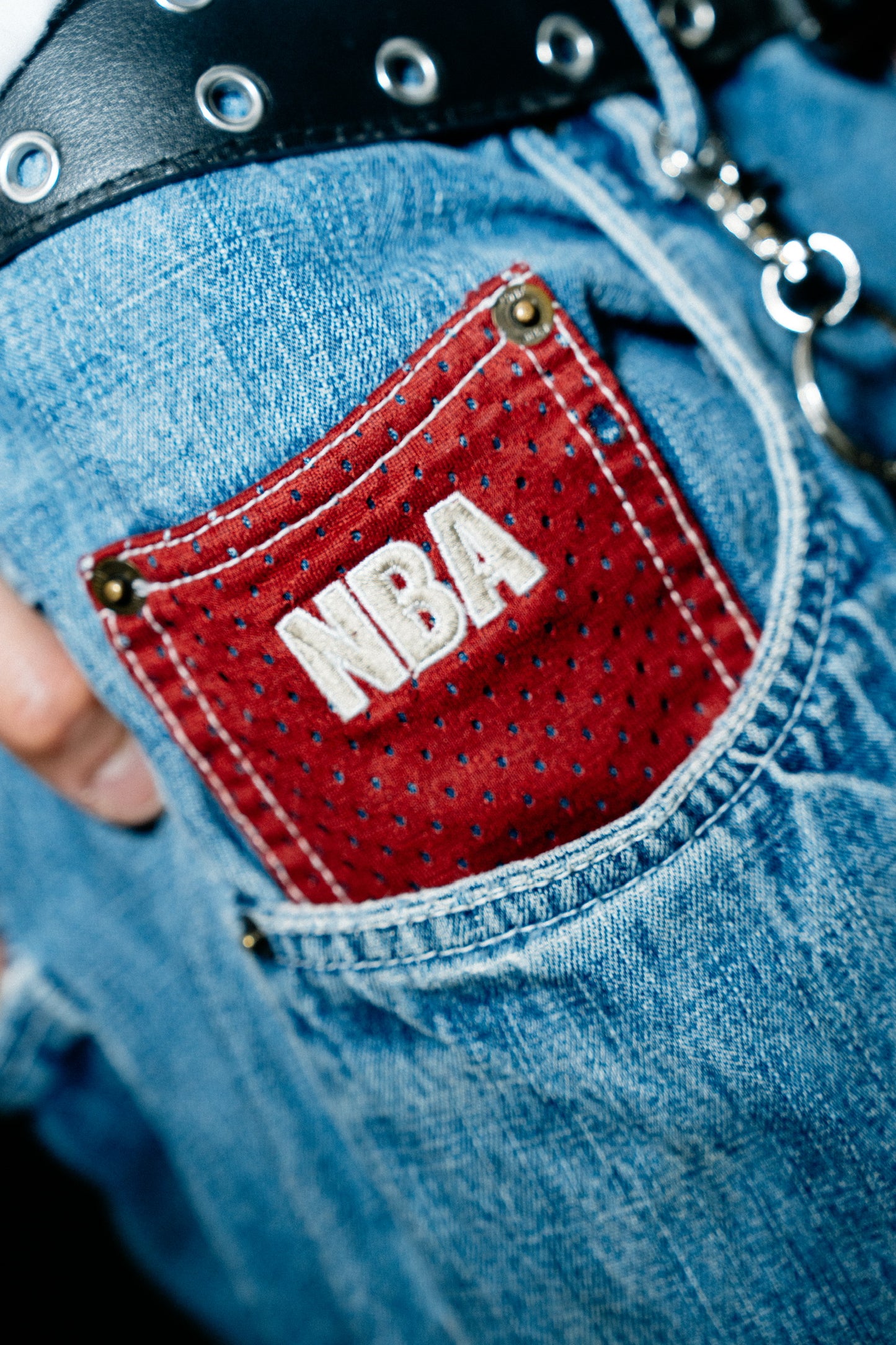 NBA UNK Denim Hip-Hop Jeans