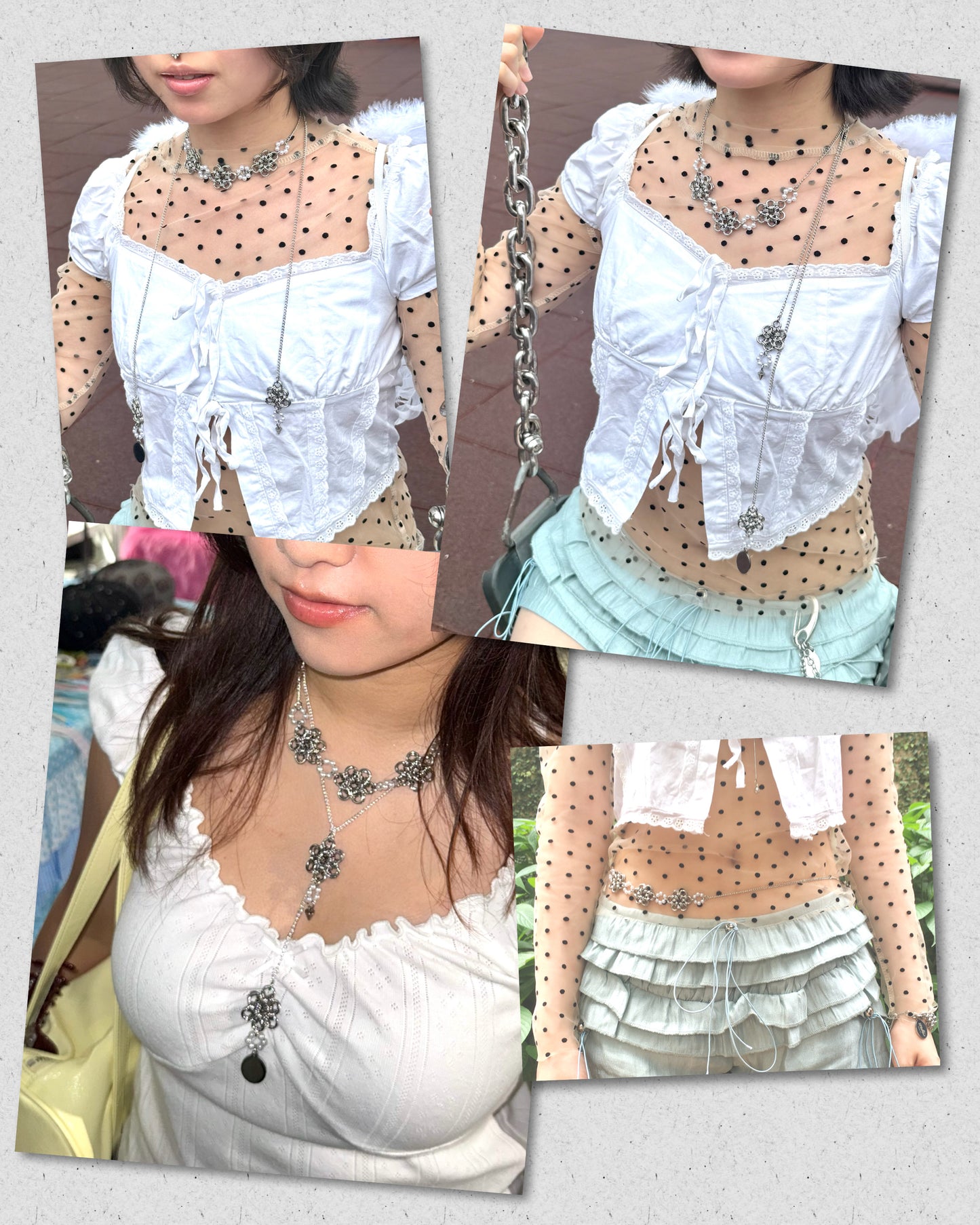 Fafa Pearl Chain (4 ways) (現貨)